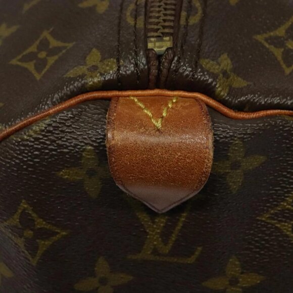 LOUIS VUITTON Monogram Keepall 60 Boston Bag Vintage - Picture 10 of 16